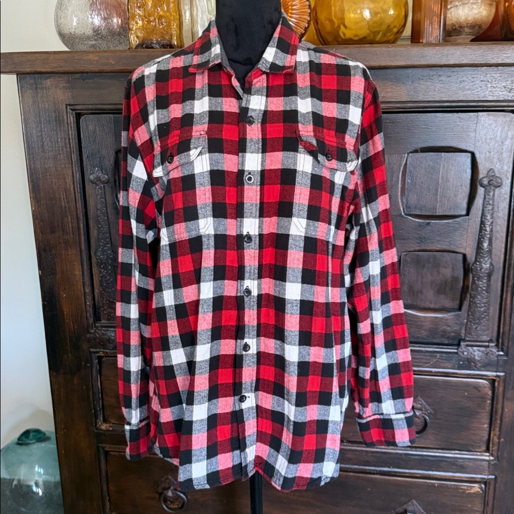 Men’s Woolrich Buffalo Check Flannel Shirt